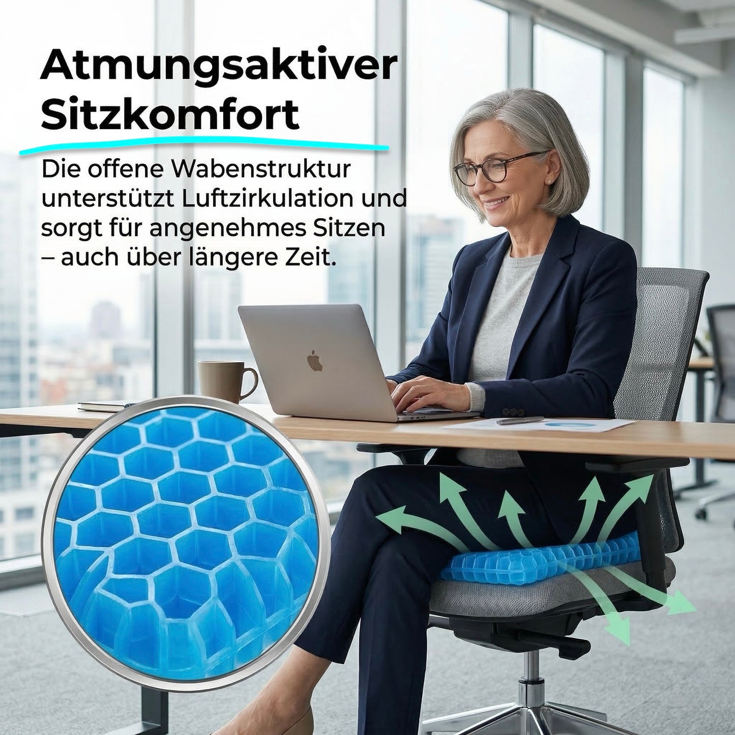 Lounir™ Gel-Sitzkissen