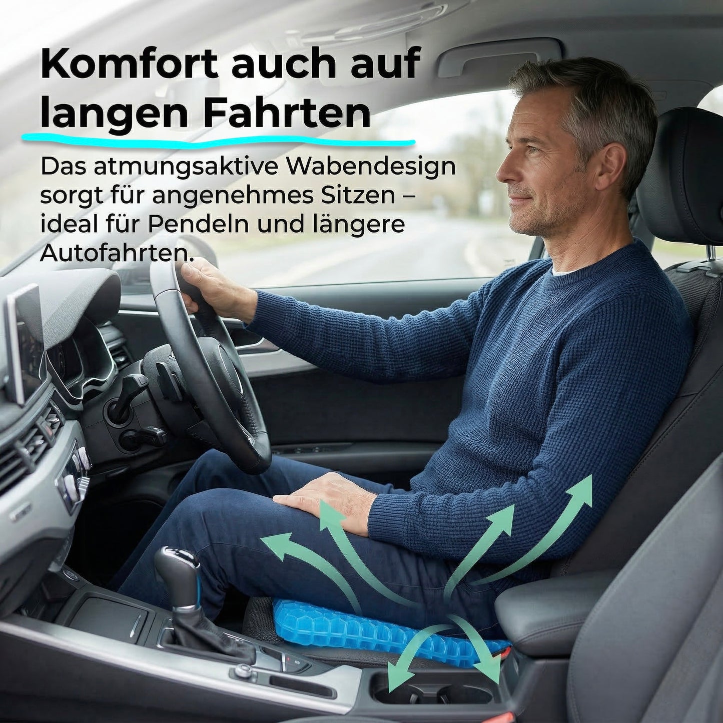 Lounir™ Gel-Sitzkissen